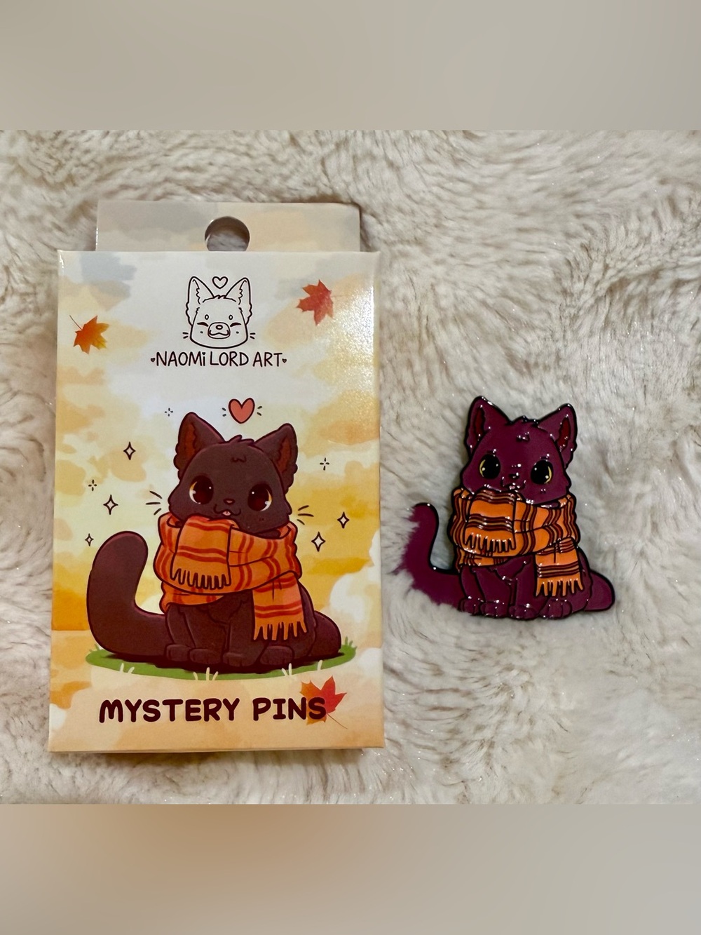 Naomi Lord Art Animals with Scarves Blind Box Enamel Pin - BoxLunch Exclusive